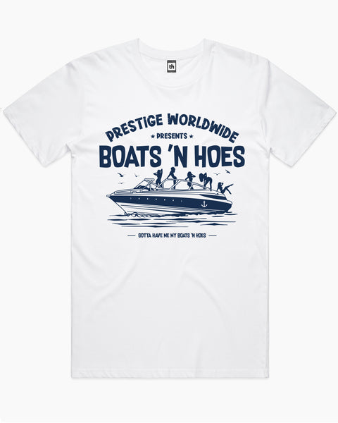 Boats N Hoes Funny Boating Tote Bag