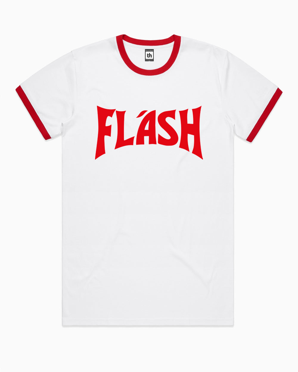 Flash T-Shirt Australia Online #colour_red ringer
