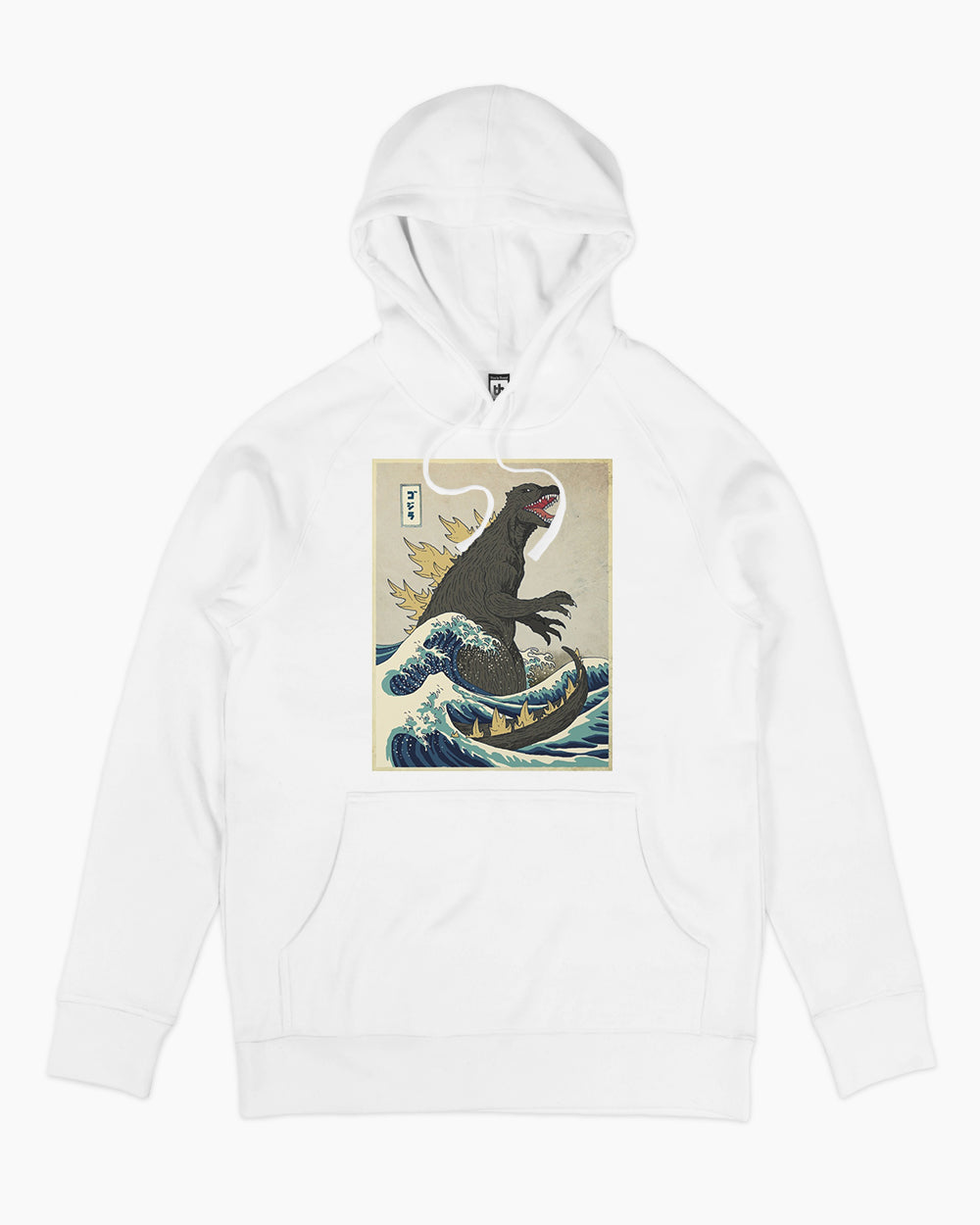 The Great Monster Off Kanagawa Hoodie Australia Online #colour_white