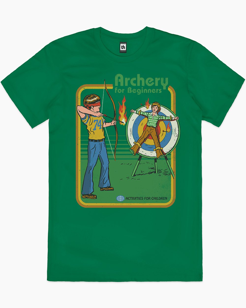 Archery for Beginners T-Shirt Australia Online #colour_green