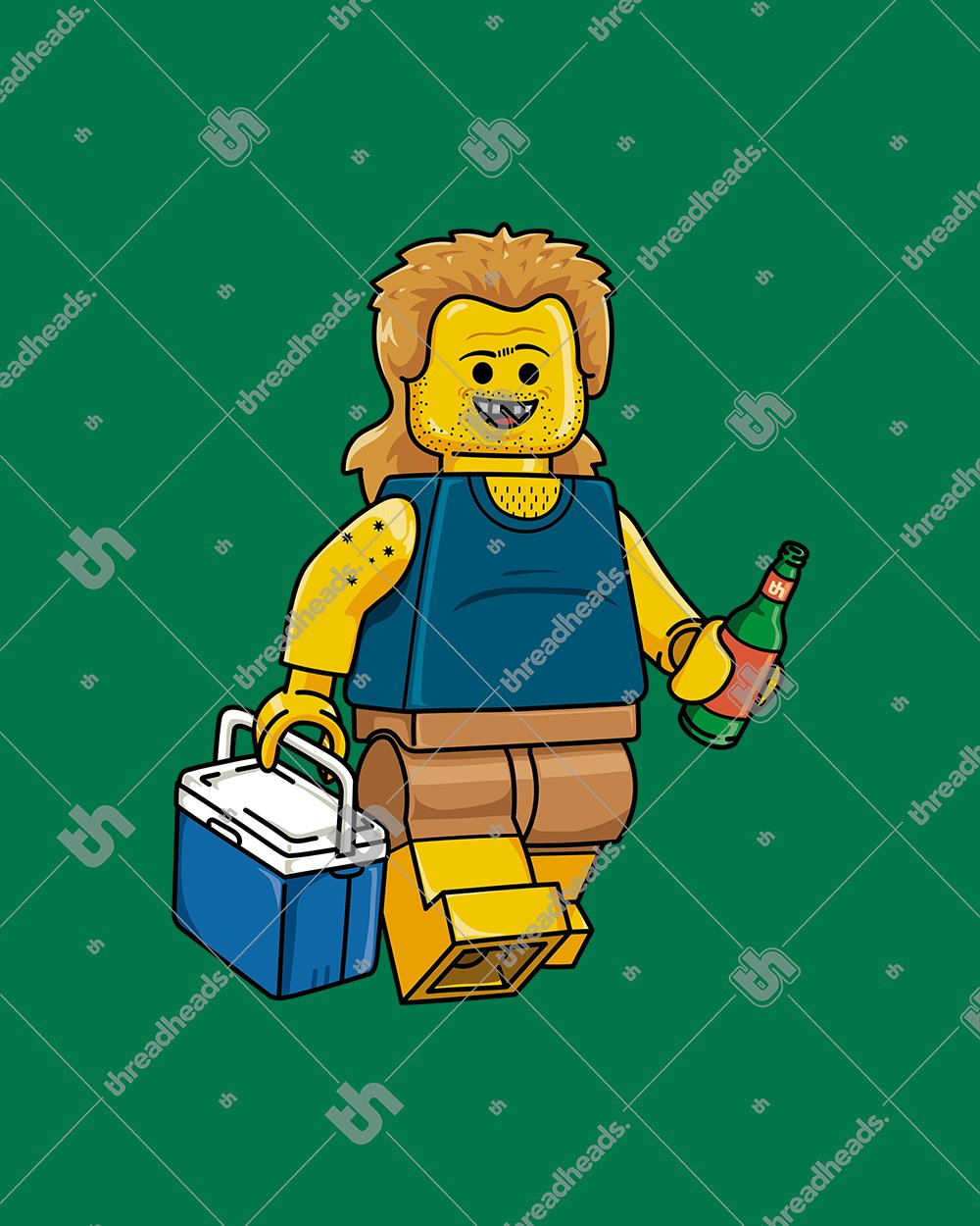 Bogan Lego T-Shirt Australia Online #colour_green