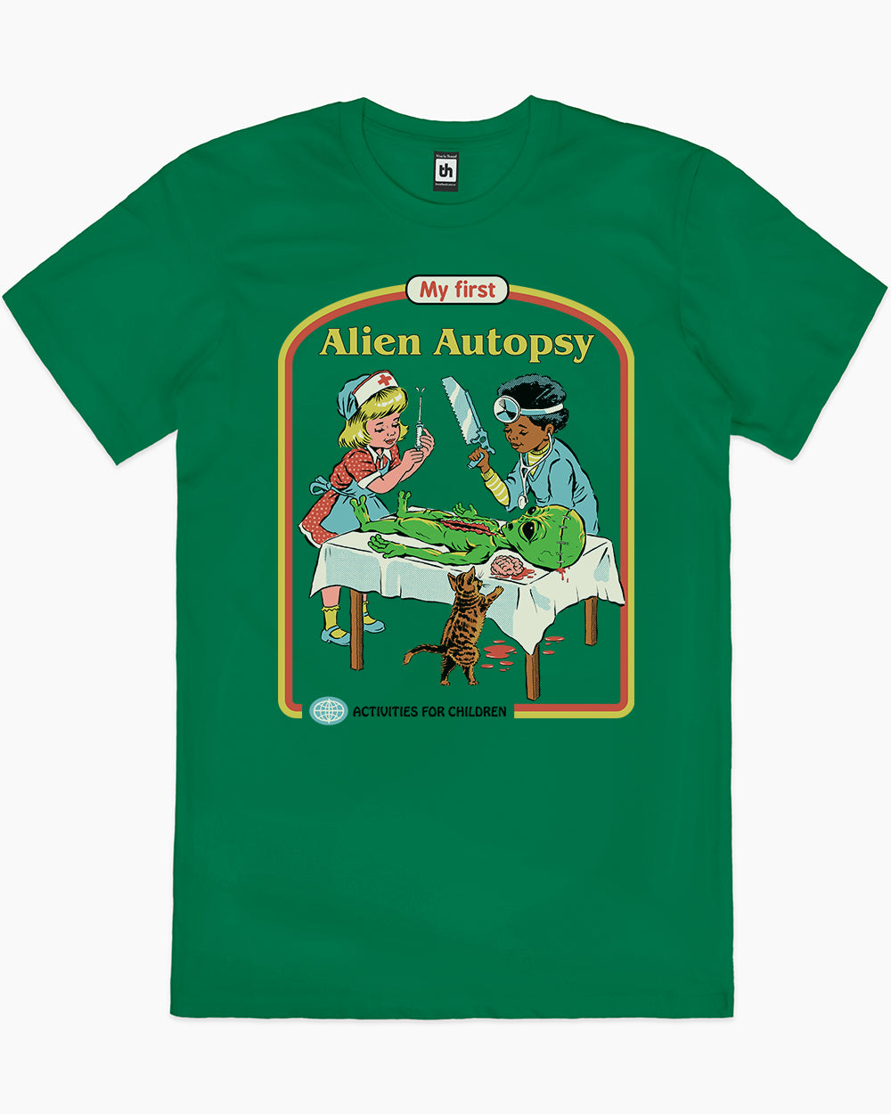 My First Alien Autopsy T-Shirt Australia Online #colour_green
