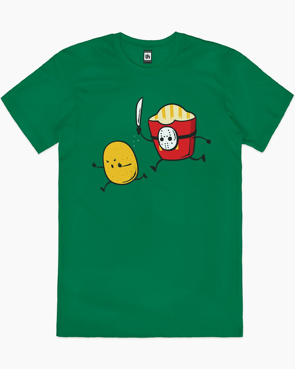 French Fried Jason T-Shirt Australia Online #colour_green