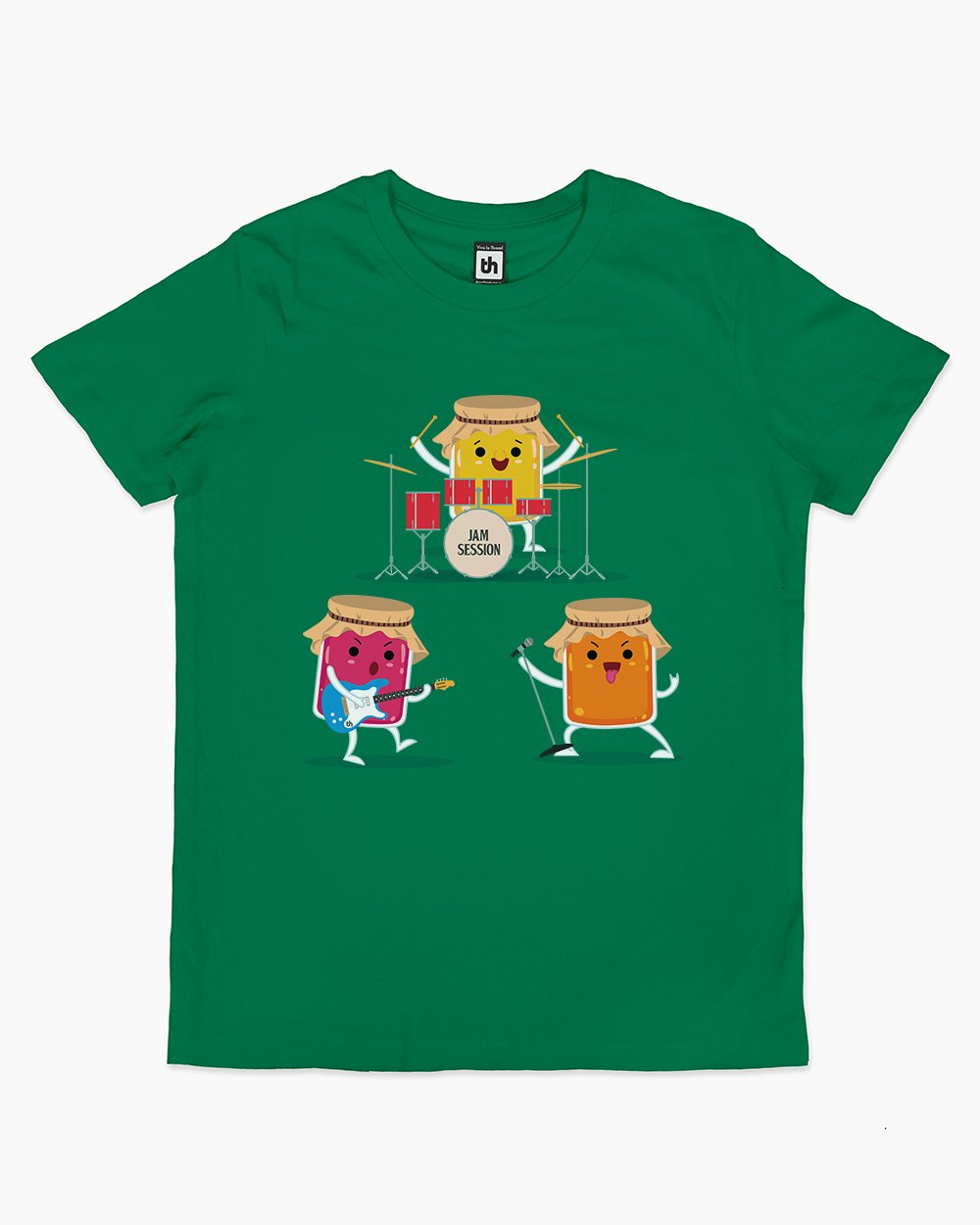 Jam Session Kids T-Shirt Australia Online #colour_green