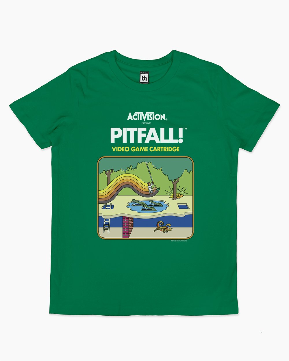 Pitfall Kids T-Shirt Australia Online #colour_green