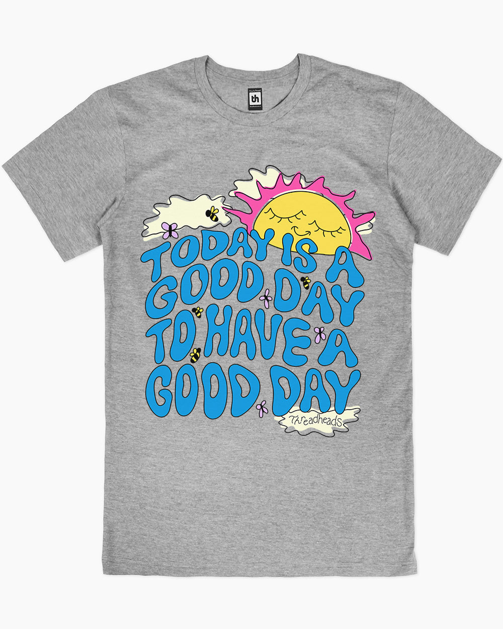 Good Day T-Shirt Australia Online #colour_grey