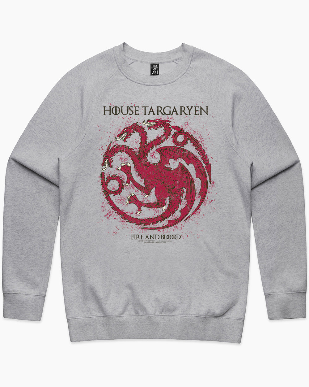 Targaryen Sigil Sweater Australia Online #colour_grey