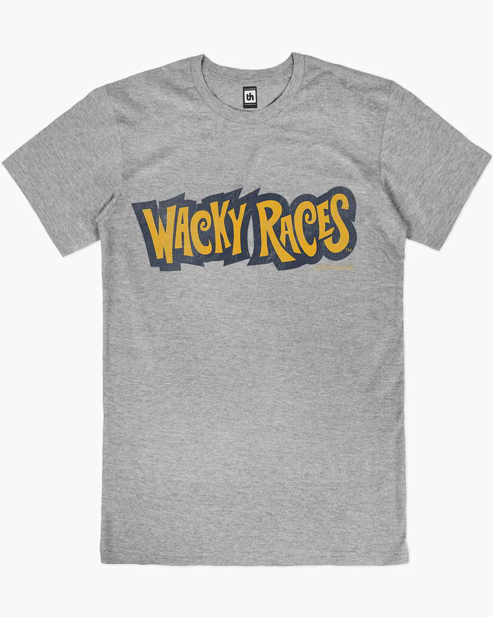 Wacky Races Logo T-Shirt Australia Online #colour_grey