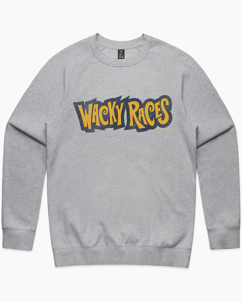 Wacky Races Logo Sweater Australia Online #colour_grey