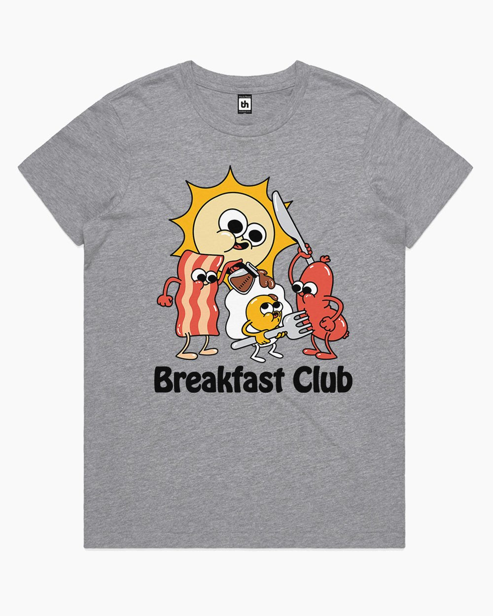 Breakfast Club T-Shirt Australia Online #colour_grey