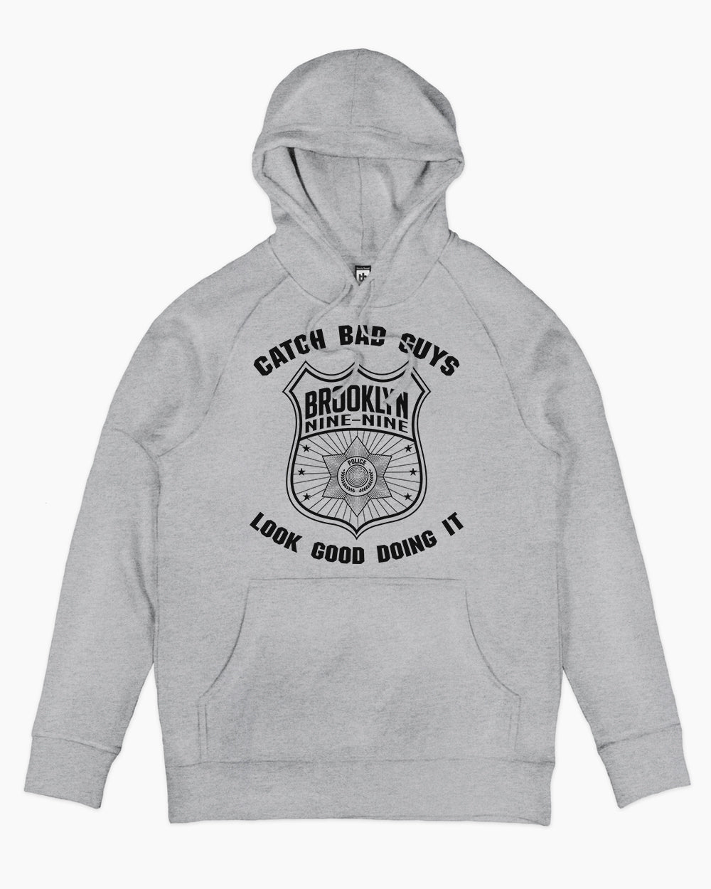 Brooklyn Nine-Nine Catch Bad Guys Hoodie Australia Online #colour_grey
