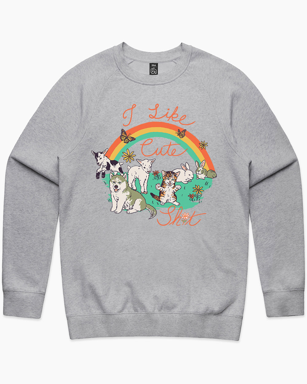 Cuteness Sweater Australia Online #colour_grey