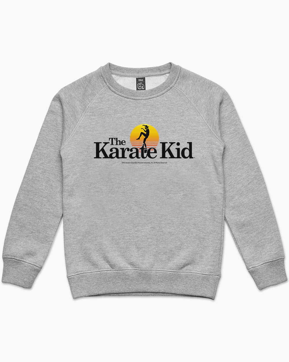 Karate Kid Logo Kids Sweater Australia Online #colour_grey