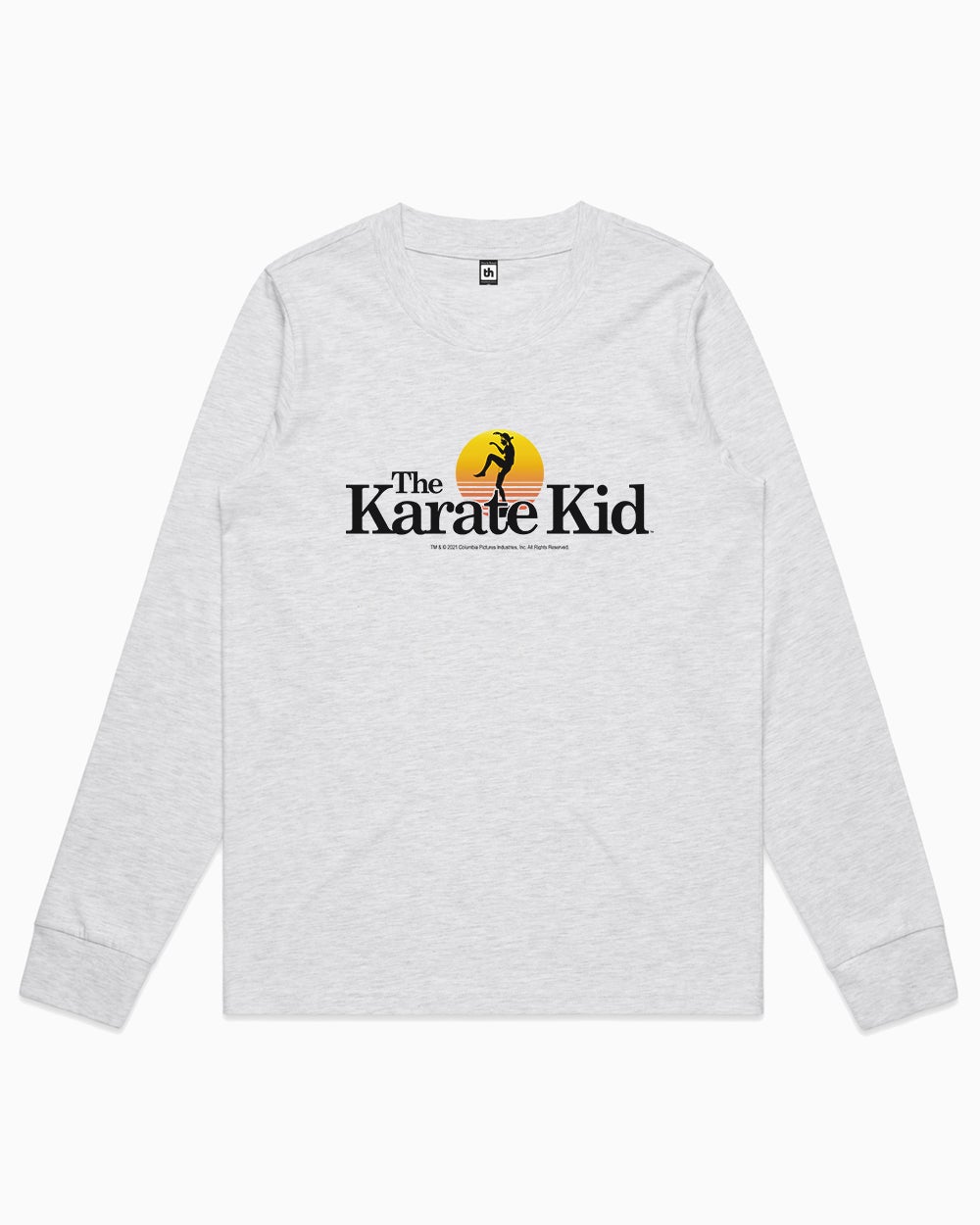 Karate Kid Logo Long Sleeve Australia Online #colour_grey