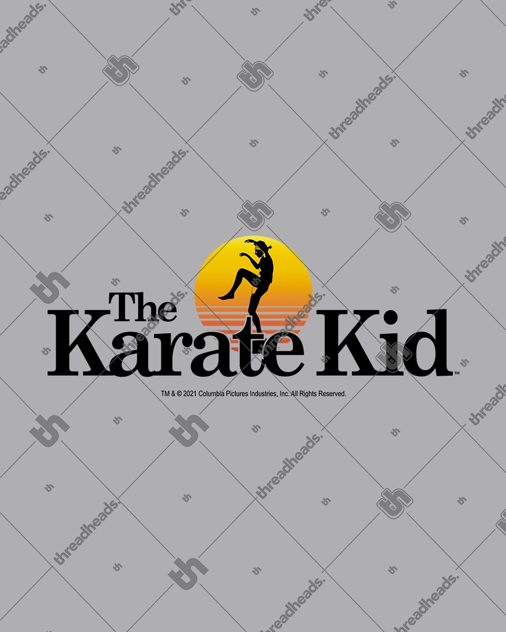 Karate Kid Logo Kids T-Shirt Australia Online #colour_grey