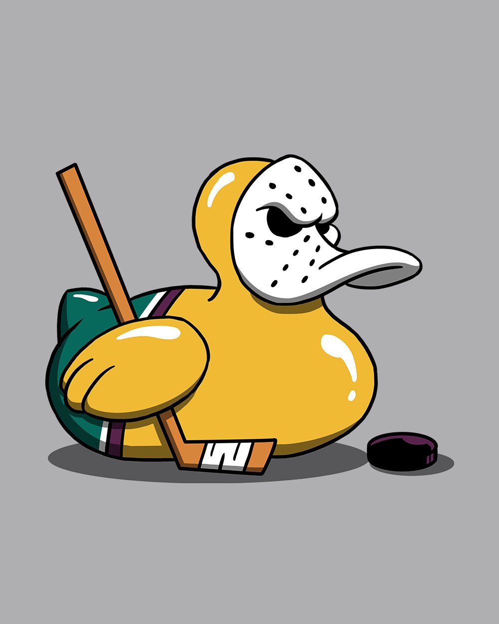 Mighty Rubber Ducky Kids T-Shirt Australia Online #colour_grey