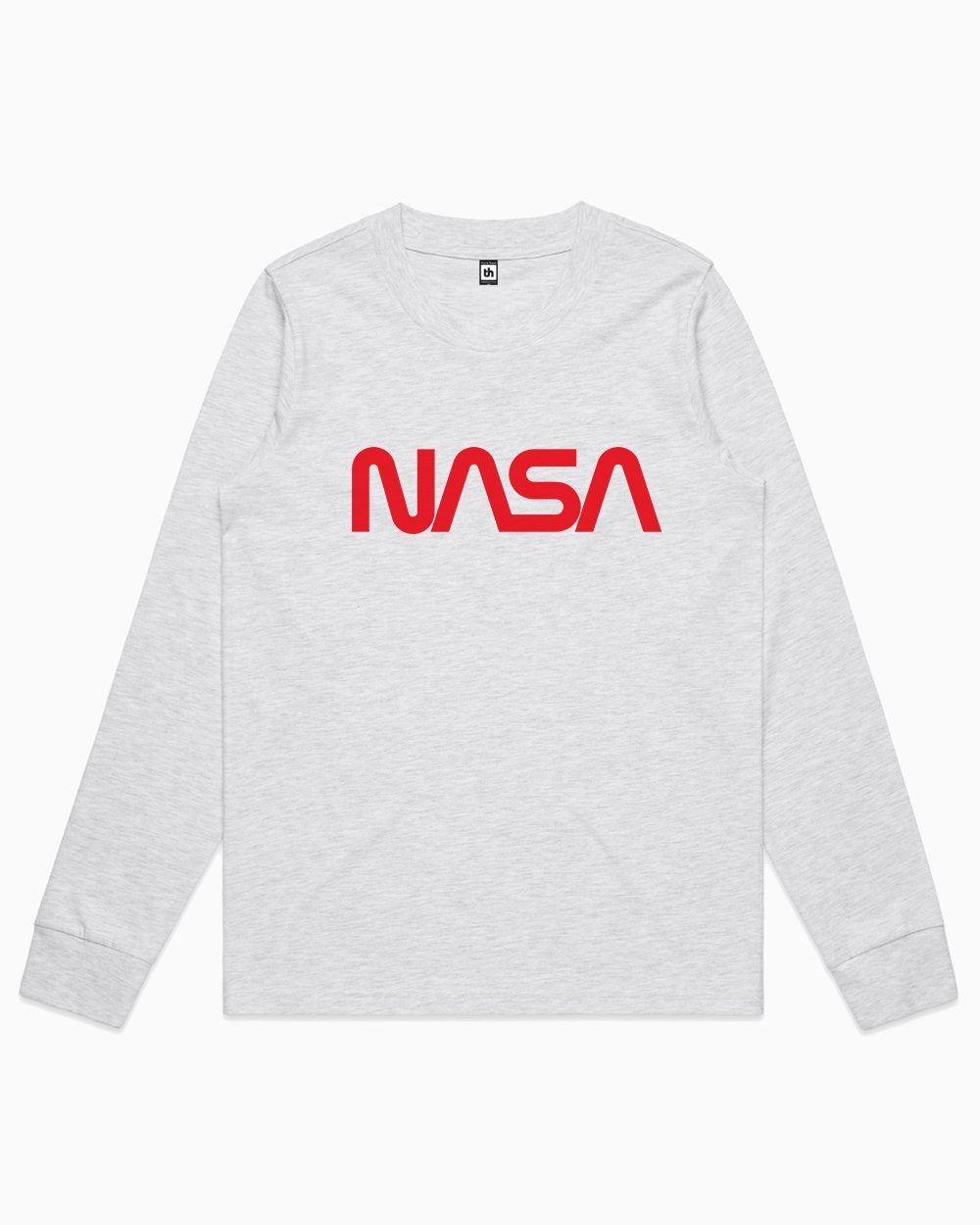 NASA Logotype Long Sleeve Australia Online #colour_grey
