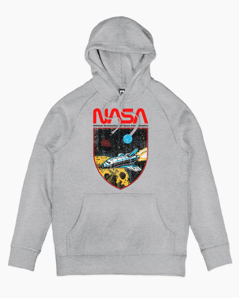 NASA Shield Hoodie Australia Online #colour_grey