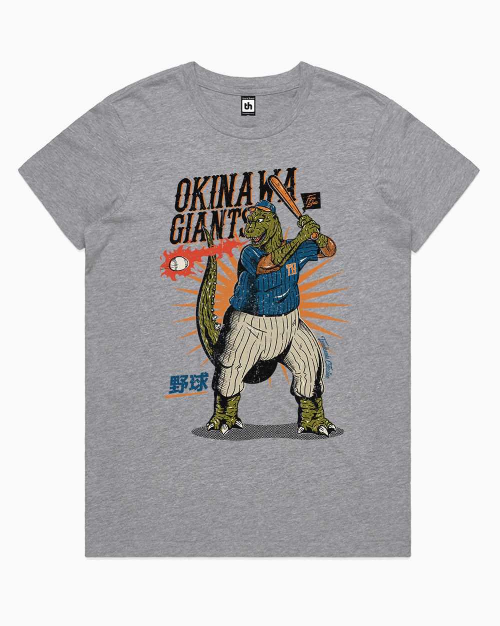 Okinawa Giants T-Shirt Australia Online #colour_grey