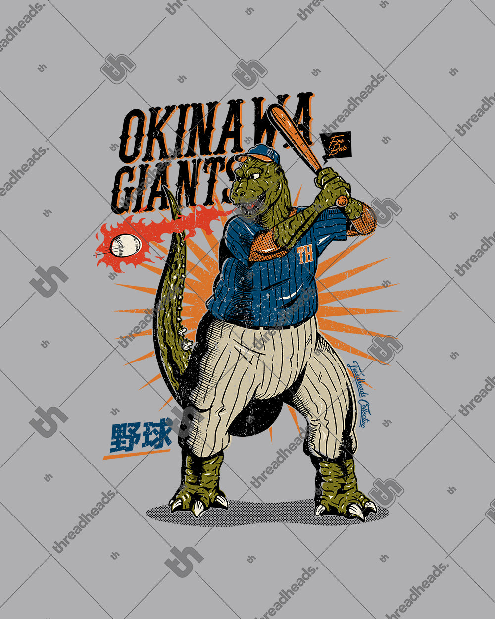 Okinawa Giants Long Sleeve Australia Online #colour_grey