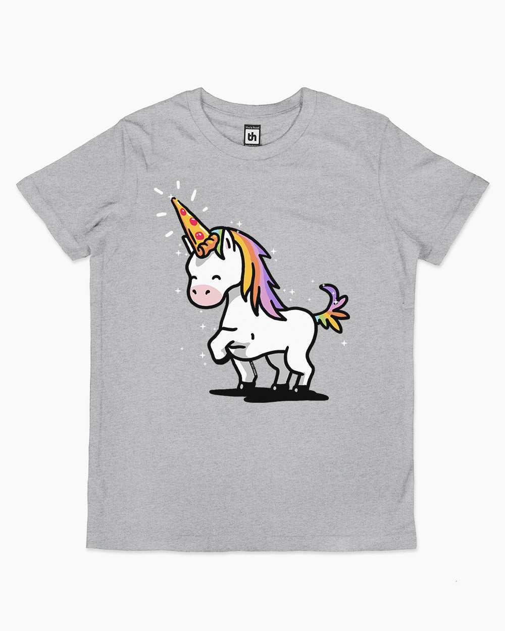 Pizza Unicorn Kids T-Shirt Australia Online #colour_grey