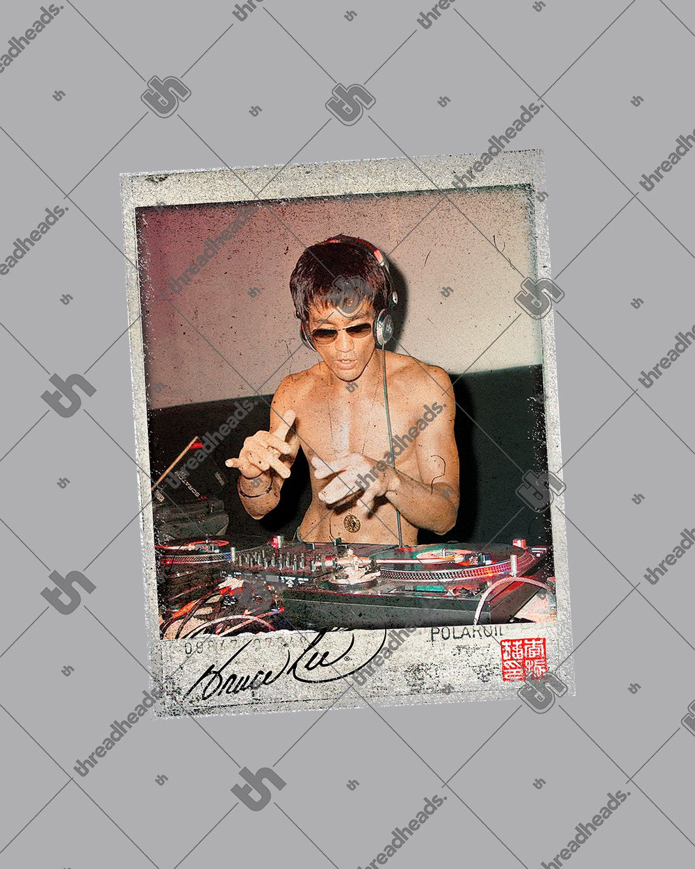 Polaroid DJ Lee Long Sleeve Australia Online #colour_grey