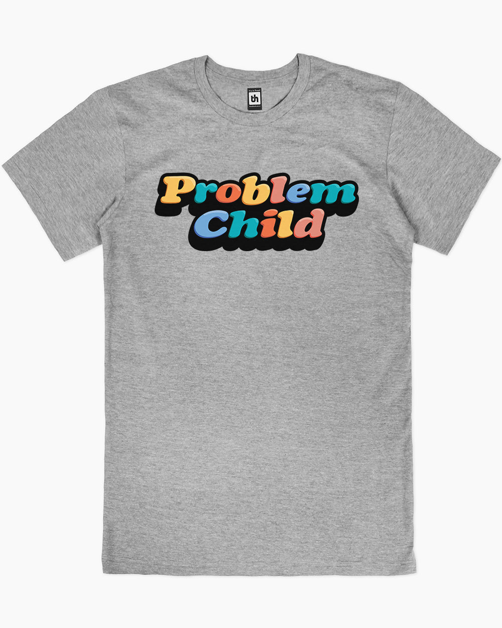 Problem Child T-Shirt Australia Online #colour_grey