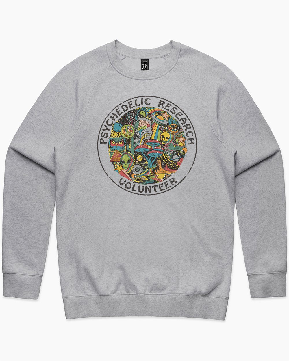 Psychedelic Research Volunteer Sweater Australia Online #colour_grey
