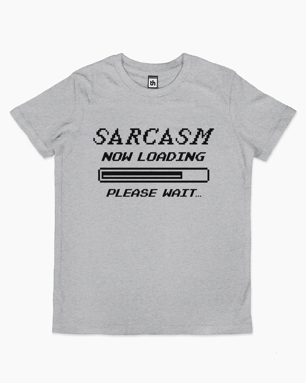 Sarcasm Loading Kids T-Shirt Australia Online #colour_grey