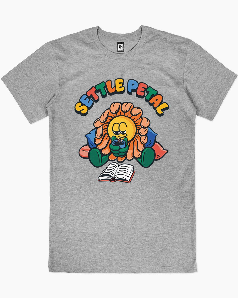 Settle Petal T-Shirt Australia Online #colour_grey