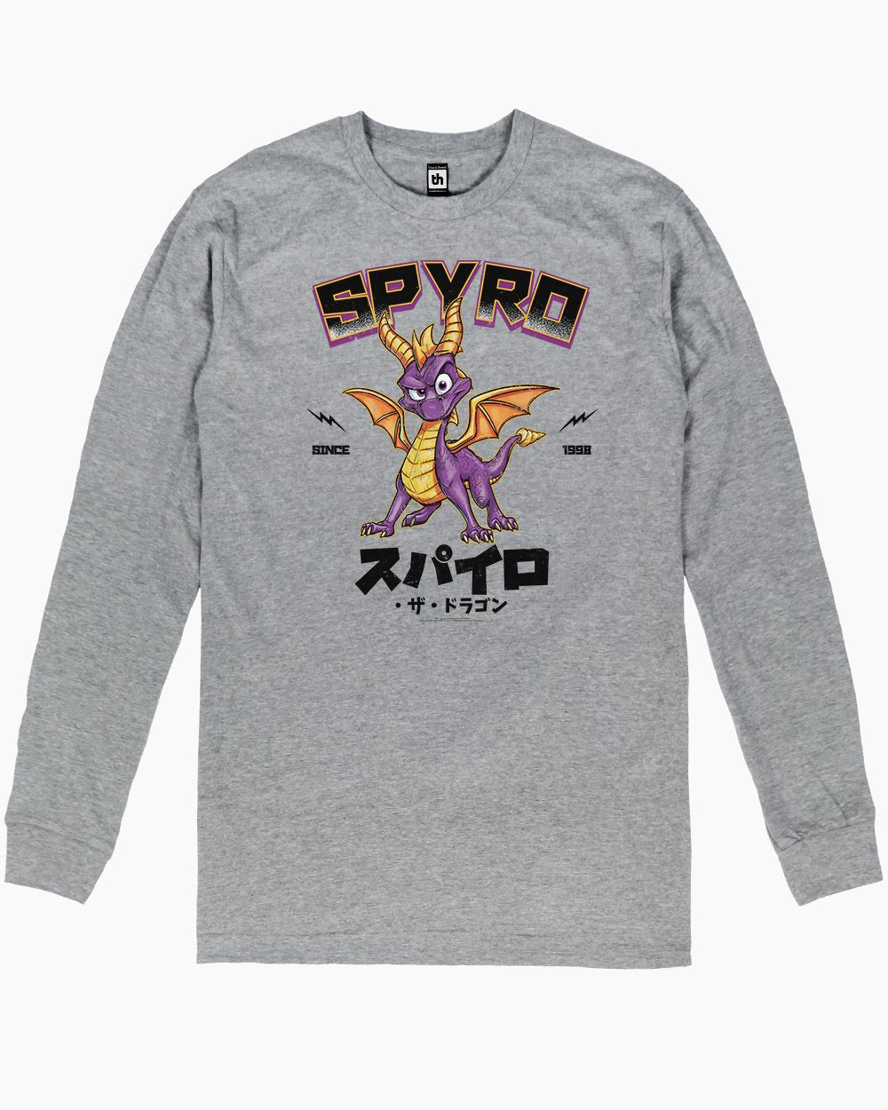 Spyro the Dragon JP Long Sleeve Australia Online #colour_grey