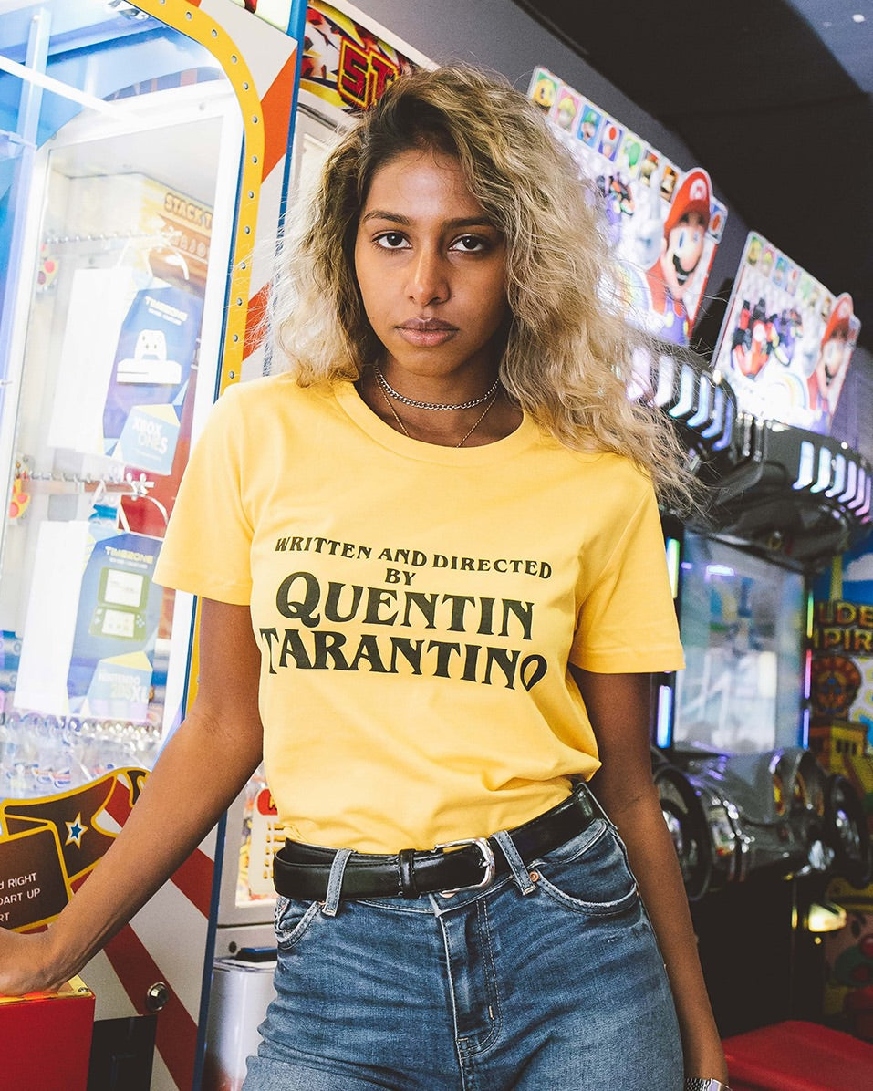 Written and Directed by Quentin Tarantino T-Shirt Australia Online