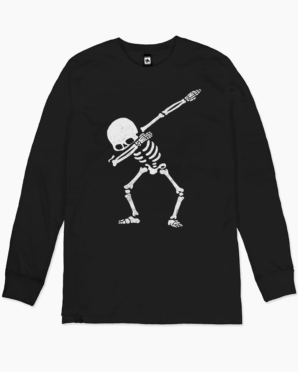 Dabbing Skeleton Long Sleeve Australia Online #colour_black