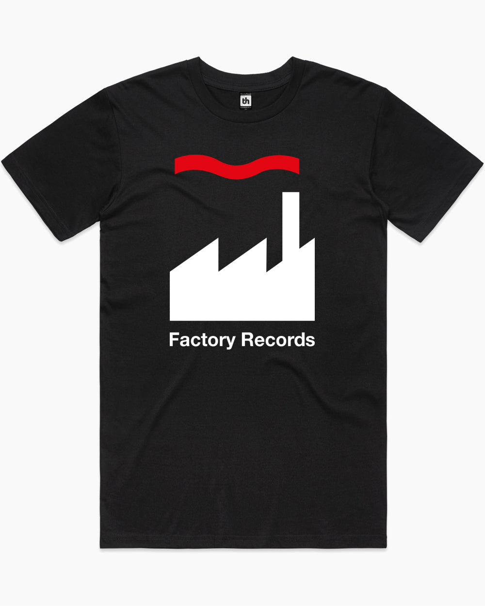 Factory Records T-Shirt Australia Online #colour_black