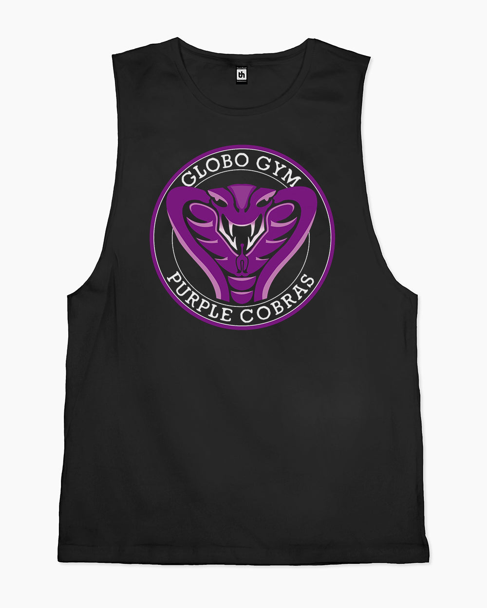 Globo Gym Purple Cobras Tank Australia Online #colour_black