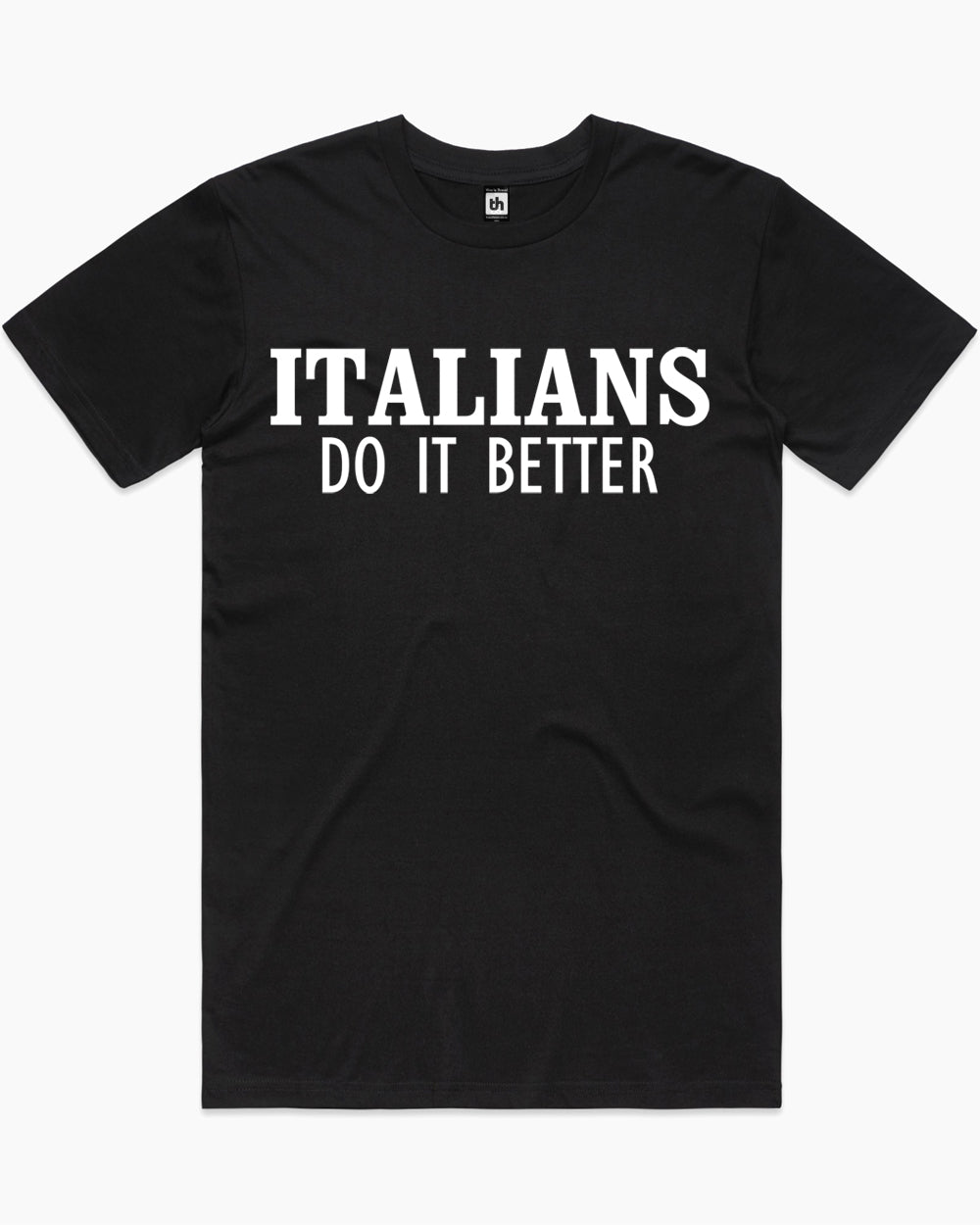 Italians Do It Better Madonna T-Shirt Australia Online #colour_black
