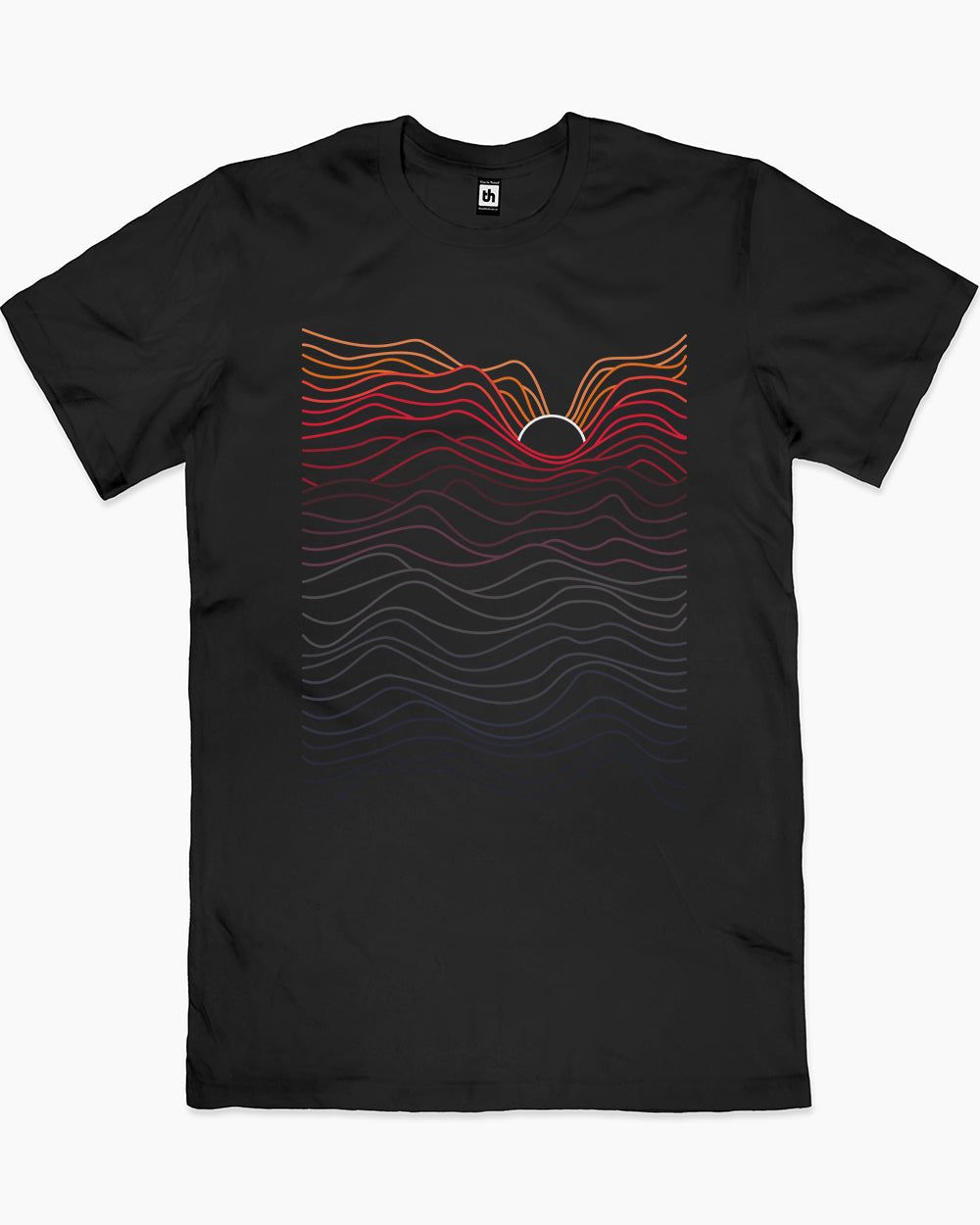 Sunset T-Shirt Australia Online #colour_black