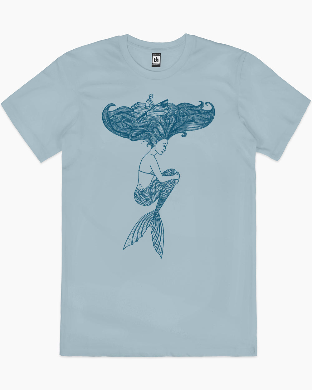 Mermaid T-Shirt Australia Online #colour_pale blue
