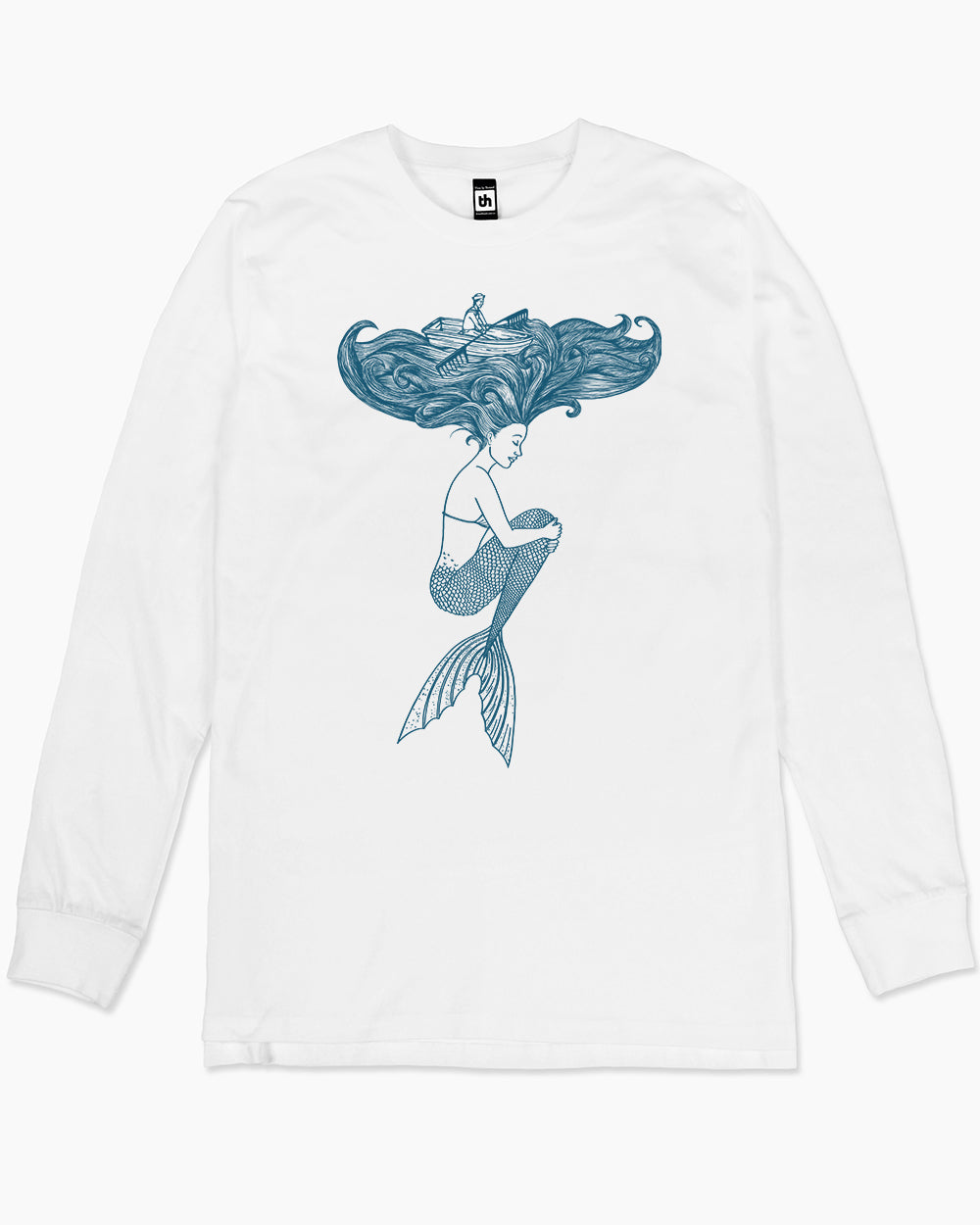Mermaid Long Sleeve Australia Online #colour_white