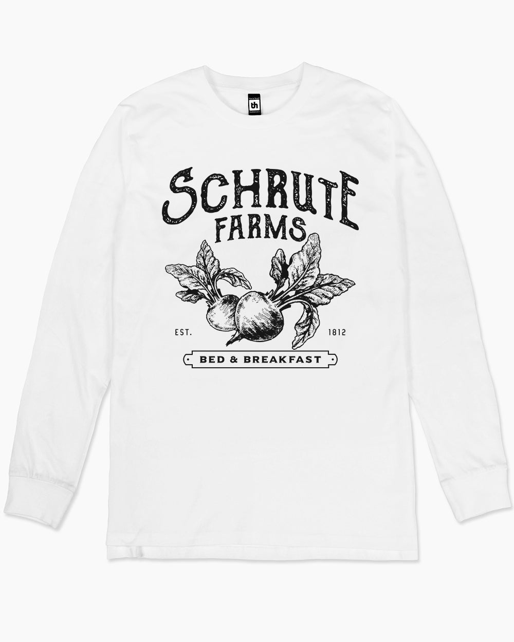 Schrute Farms Long Sleeve Australia Online #colour_white