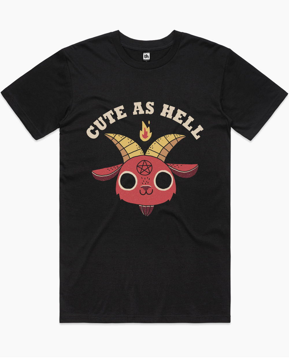 Cute As Hell T-Shirt Australia Online #colour_black