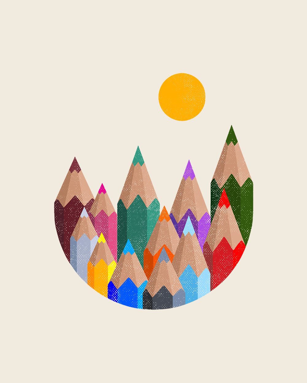 12 Colour Mountains T-Shirt Australia Online #colour_natural