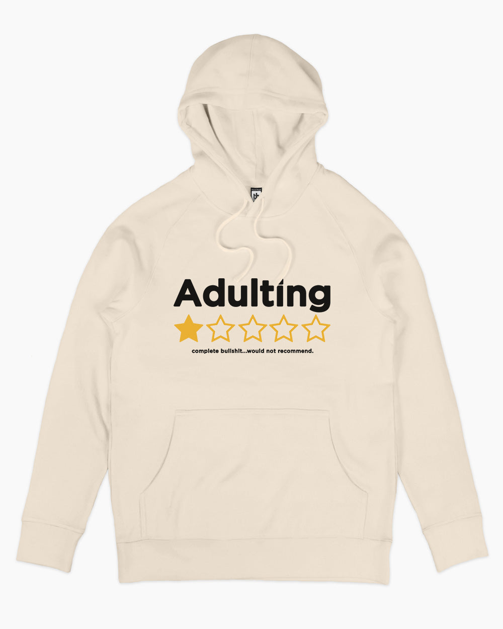 Adulting Hoodie Australia Online #colour_natural