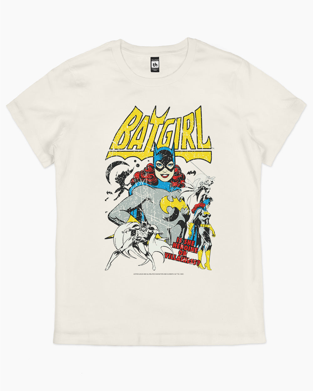 Batgirl Heroine T-Shirt Australia Online #colour_natural