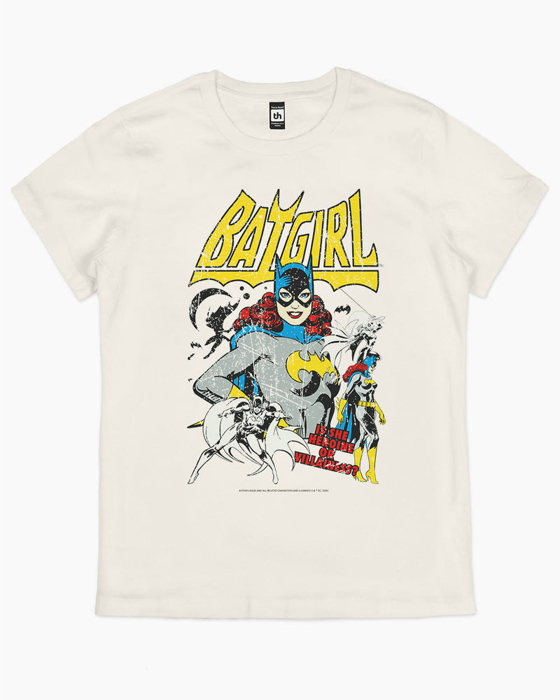 T-shirt Femme DC Originals Herone Art - Noir, 100% Coton, Coupe Ajustée, Taille XL, Neuf Sans étiquettes
