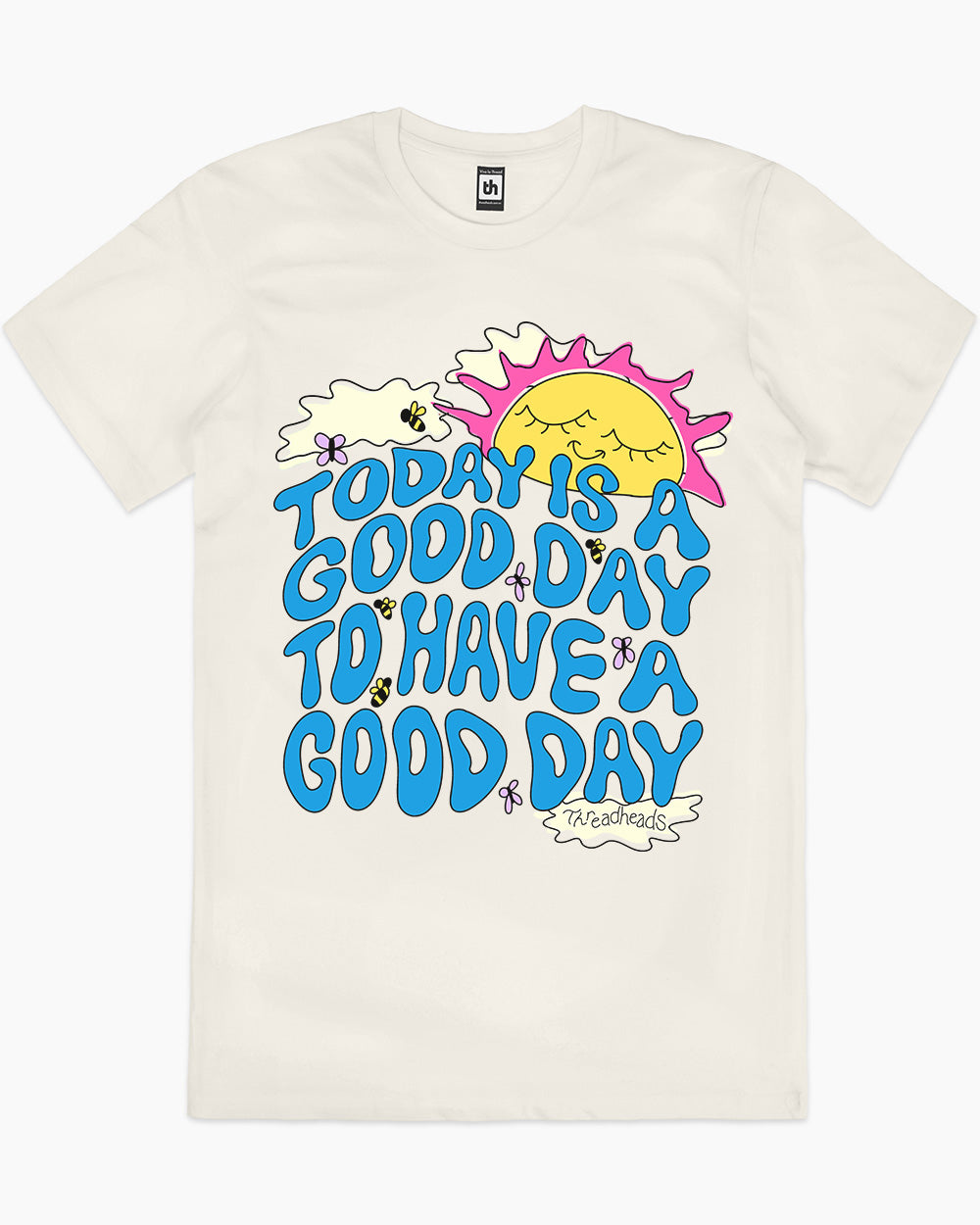 Good Day T-Shirt Australia Online #colour_natural