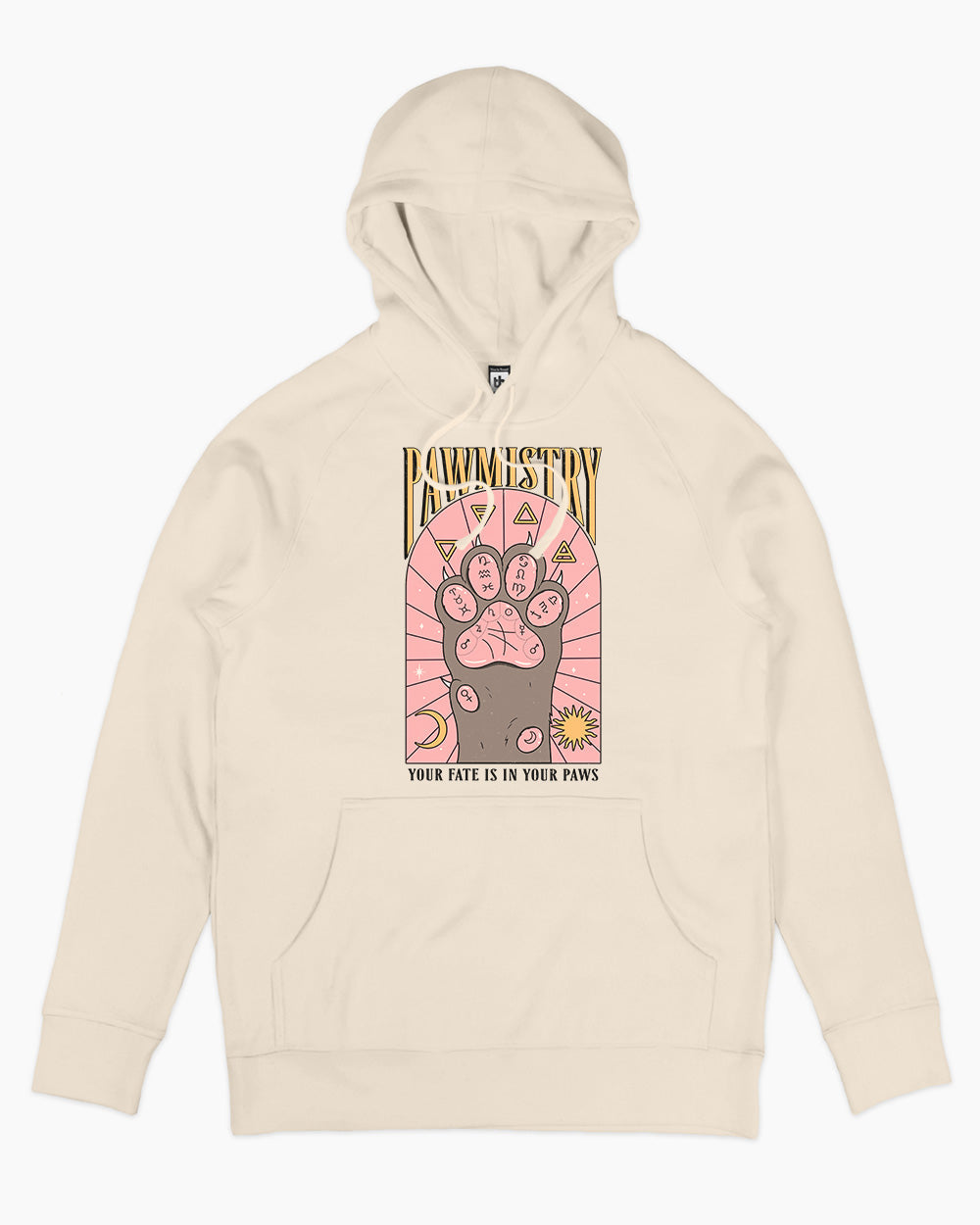 Pawmistry  Hoodie Australia Online #colour_natural