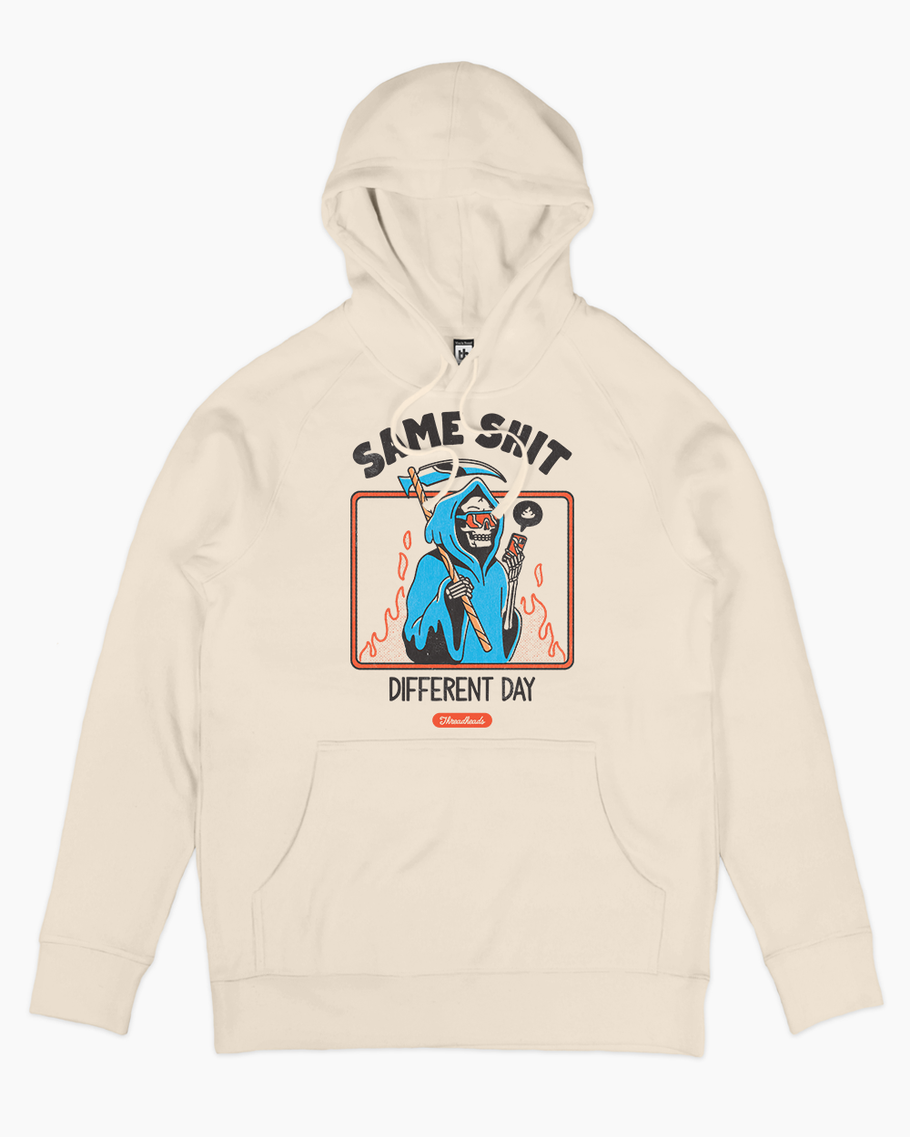 Same Shit Different Day Hoodie Australia Online #colour_natural