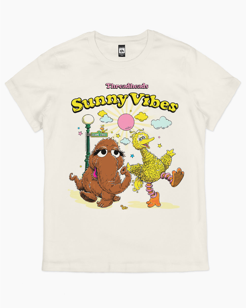 Sunny Vibes T-Shirt Australia Online #colour_black ringer