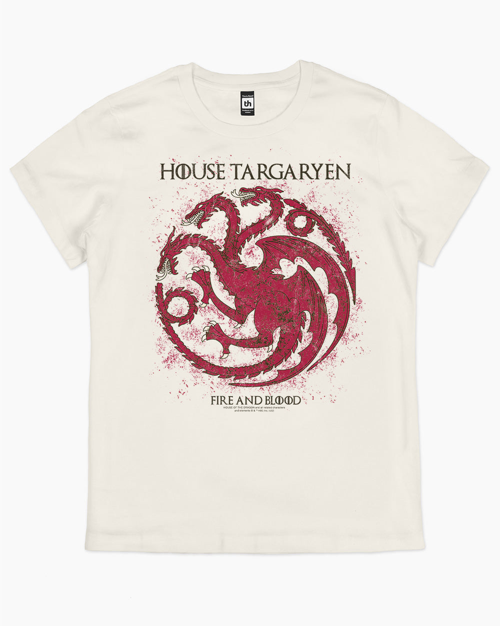 Targaryen Sigil T-Shirt Australia Online #colour_natural
